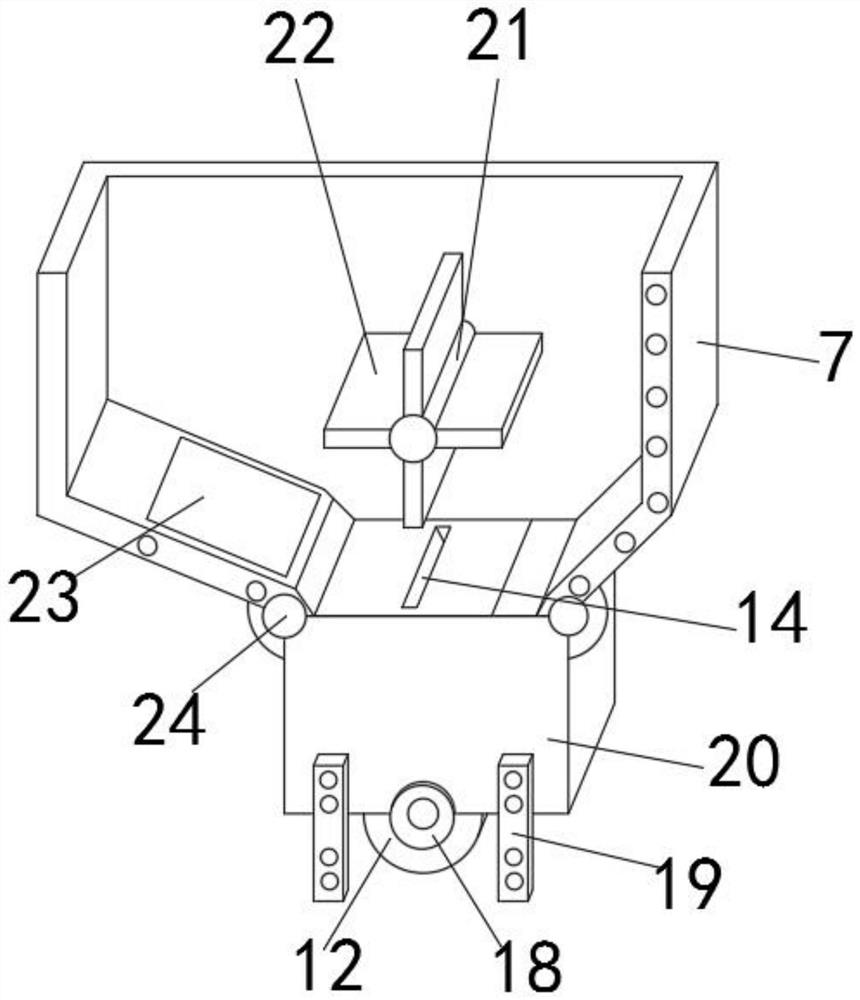 A conveying mechanism for straw processing