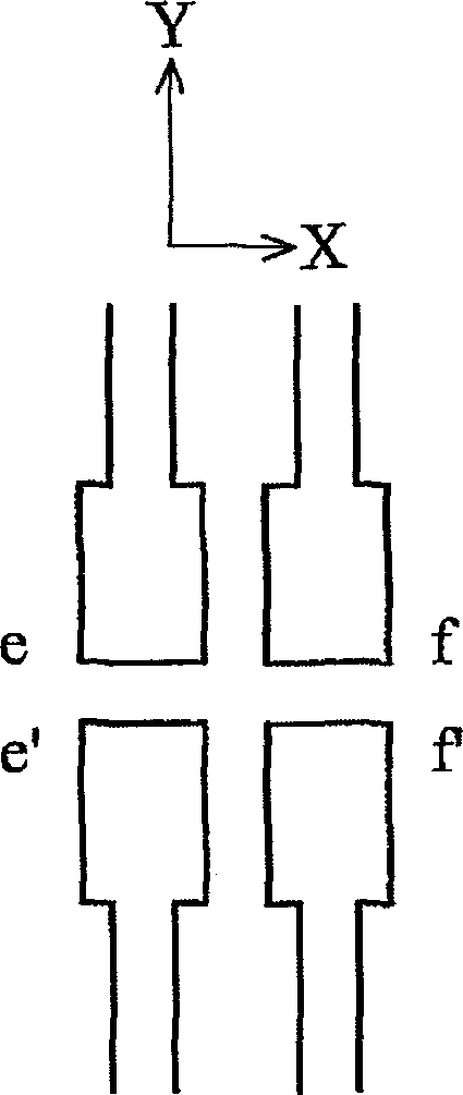 Optic micro distance correcting method