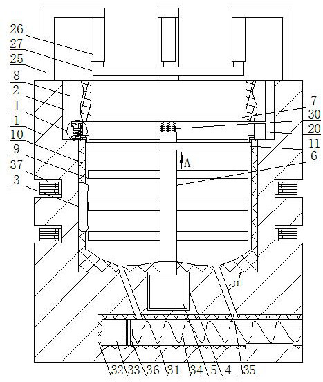 A kind of production equipment of metformin hydrochloride sustained-release tablet for lowering blood sugar