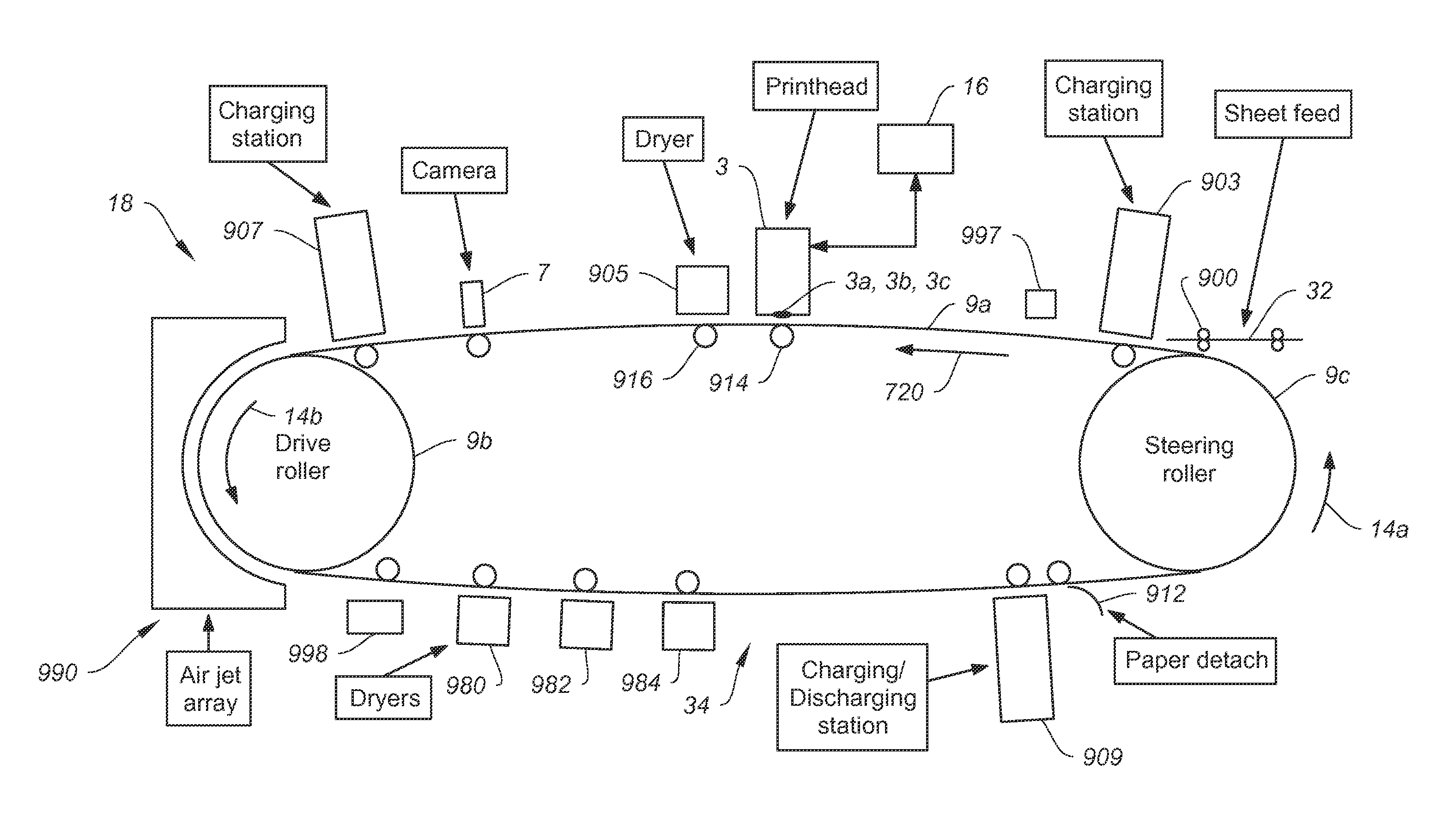 High optical density inkjet printing method