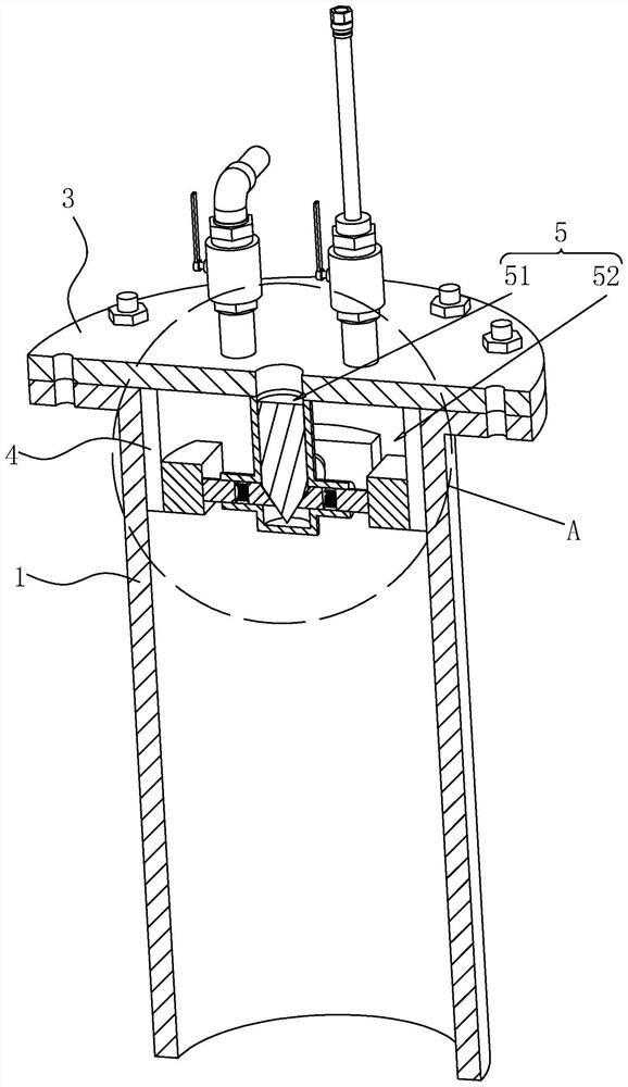 Plugging method for pressure-bearing dewatering well of high-water-level basement