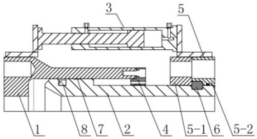 A piston type high pressure expansion joint