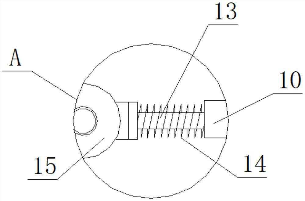 Anti-falling beam shock isolation device convenient for shock resistance of bridge