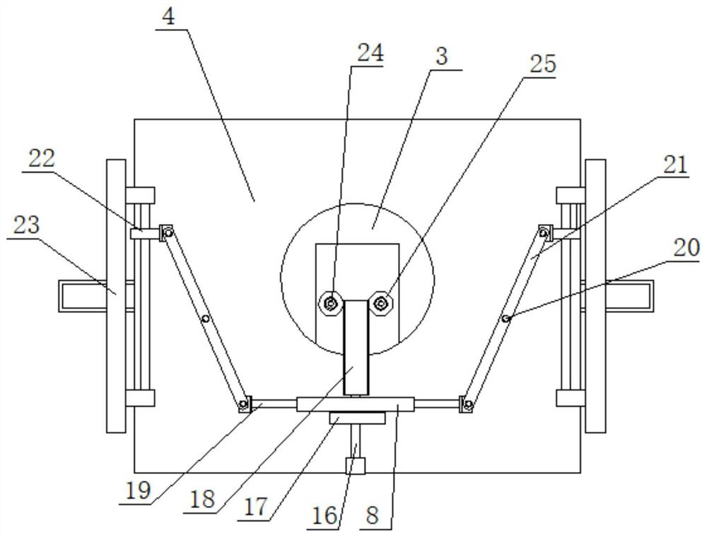 Anti-falling beam shock isolation device convenient for shock resistance of bridge