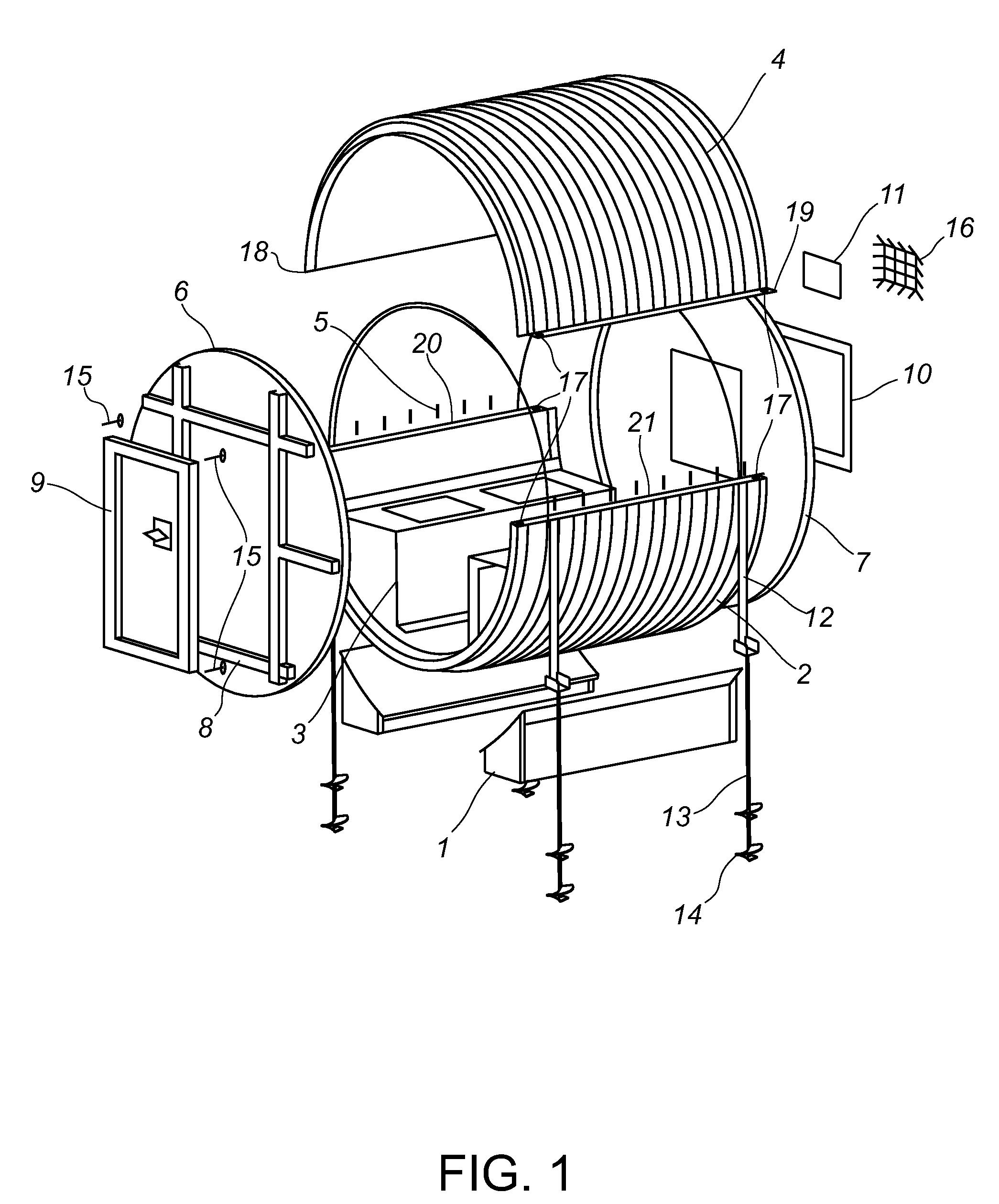 Self-contained shelter