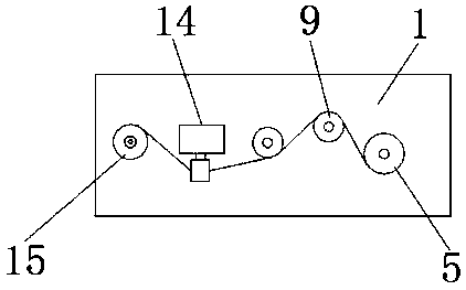 Efficient textile waxing device