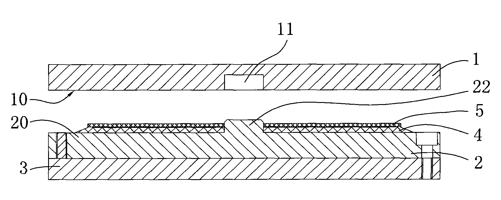 Blue-ray disc die assembly