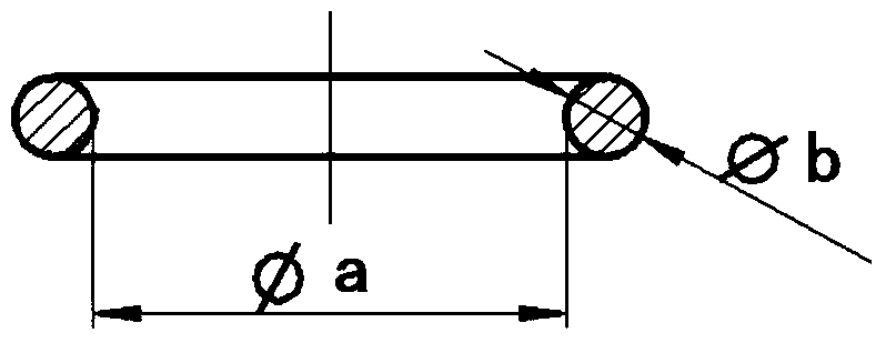 Method for detecting apparent defects of O-shaped rubber ring