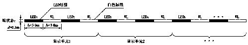 Changeable confluence area marking line of expressway ramp confluence area and setting method thereof