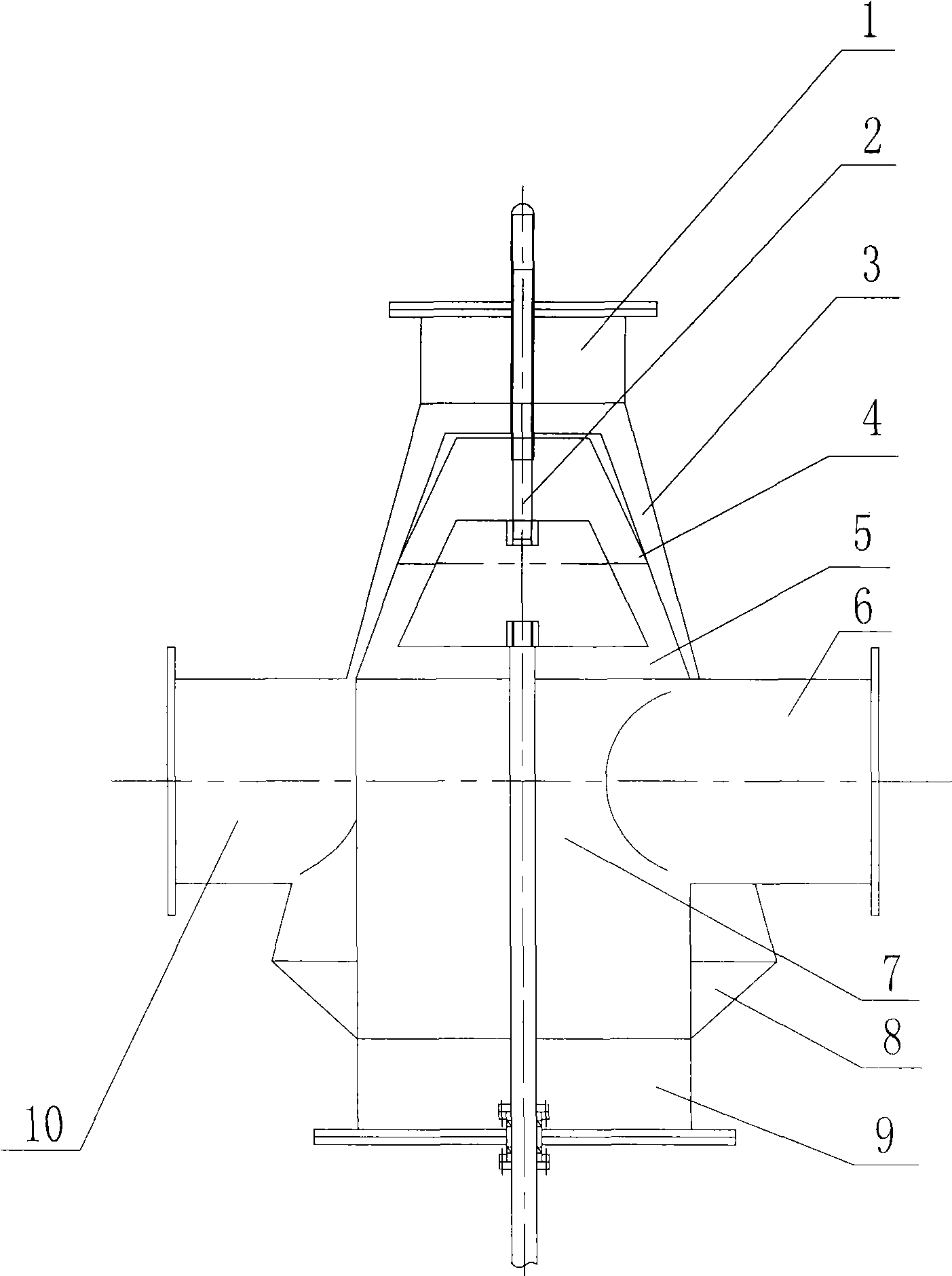 Method and device for controlling flow