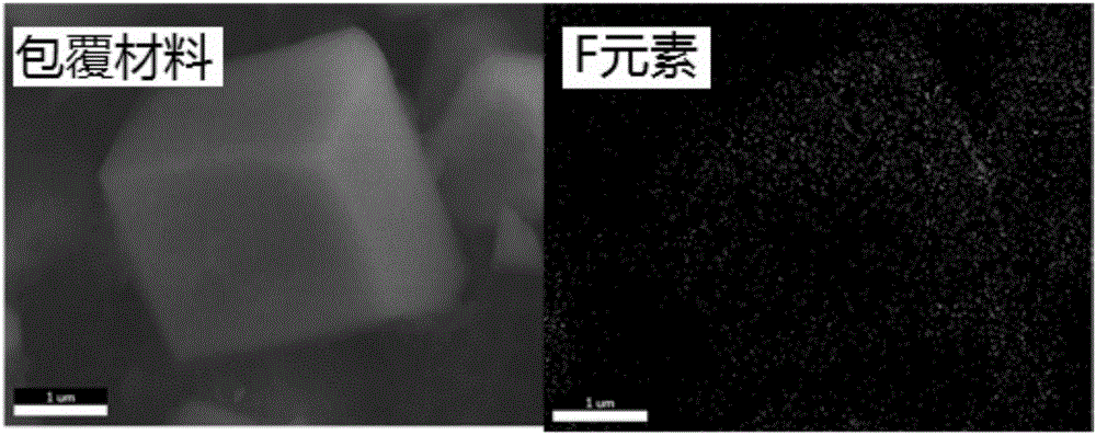 Preparation method of polymer coated lithium ion battery electrode material