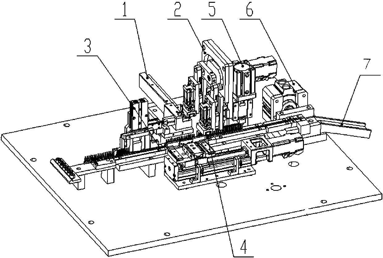 Earphone socket connector quick plug terminal device and process method