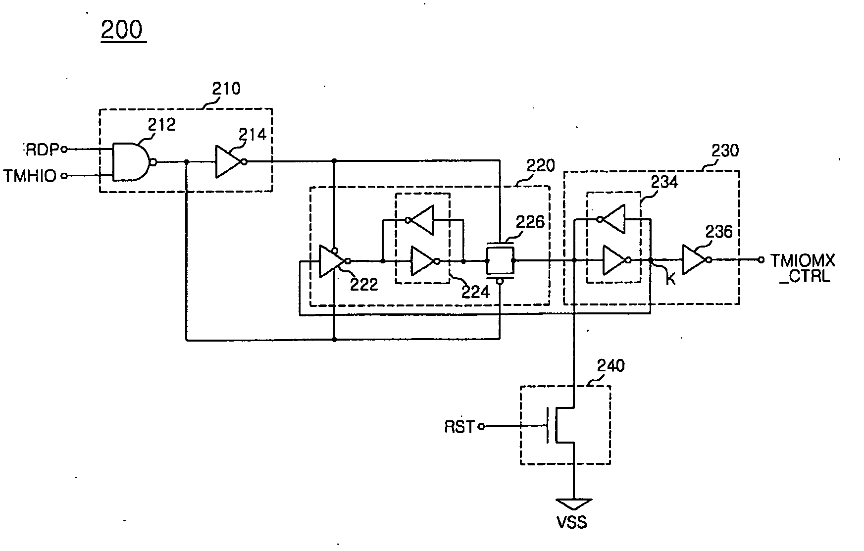 Semiconductor memory apparatus and test circuit therefor