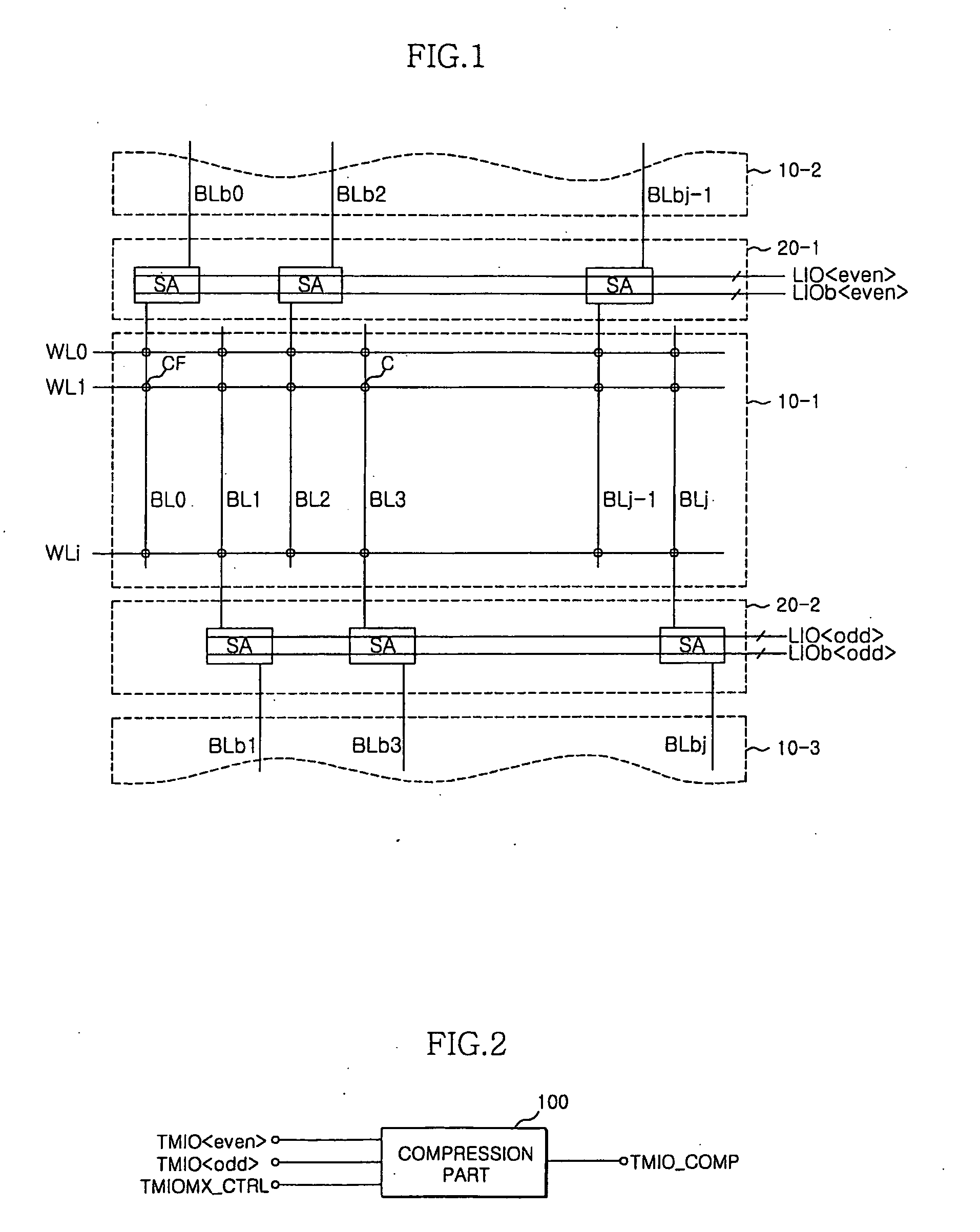 Semiconductor memory apparatus and test circuit therefor