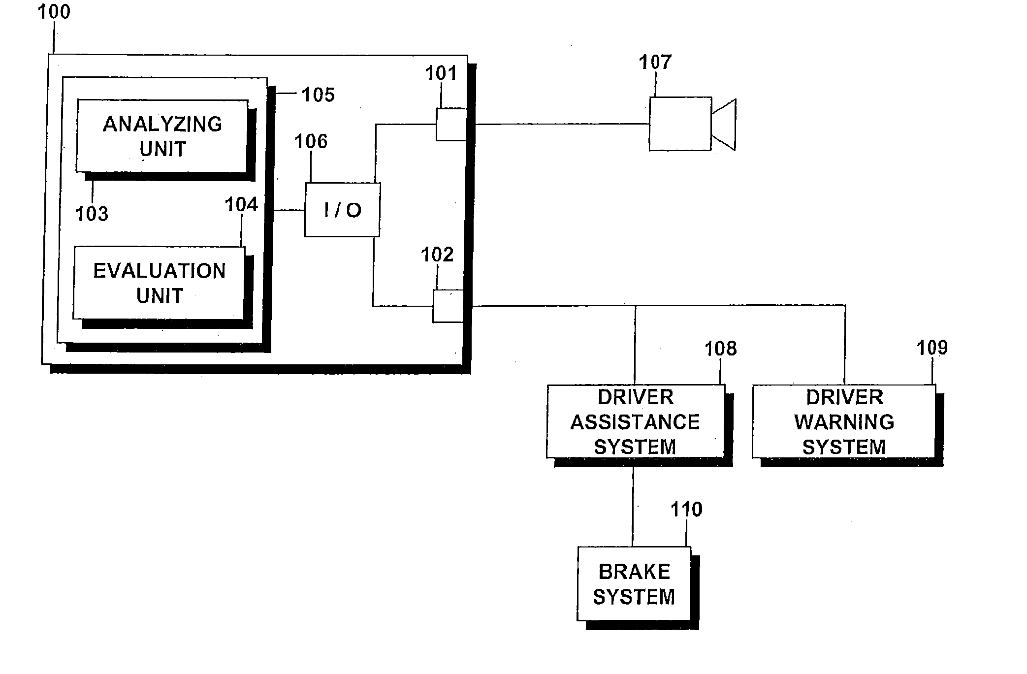 System for vehicle braking detection