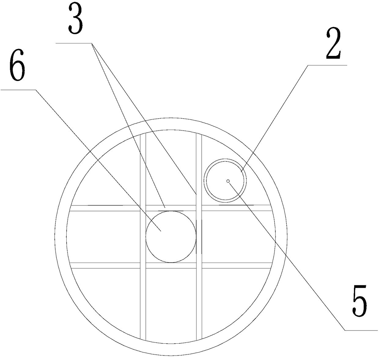 Hanging rod ball seat for washing machine