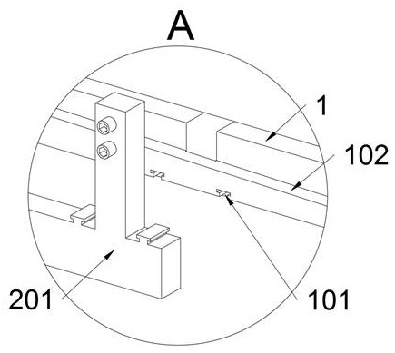 Temperature self-adaptive welding device for track material