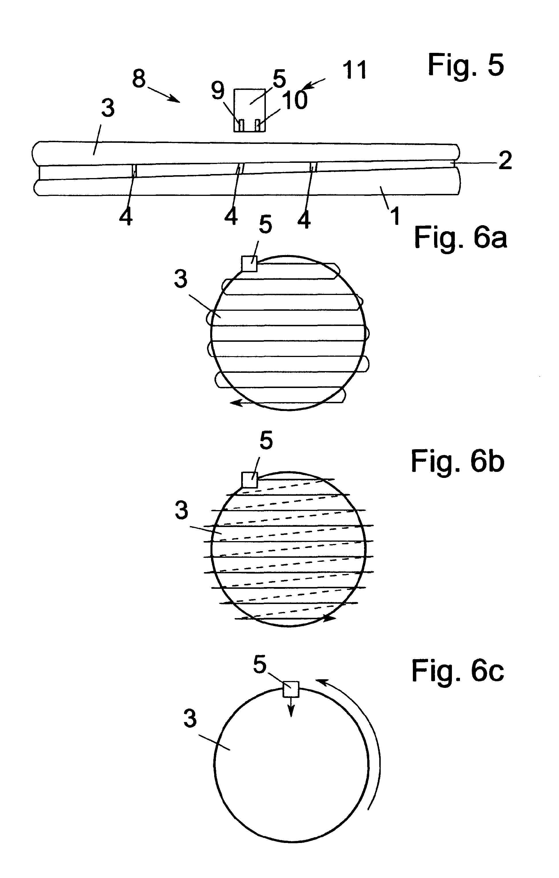 Measuring device and method for measuring layer thicknesses and defects in a wafer stack