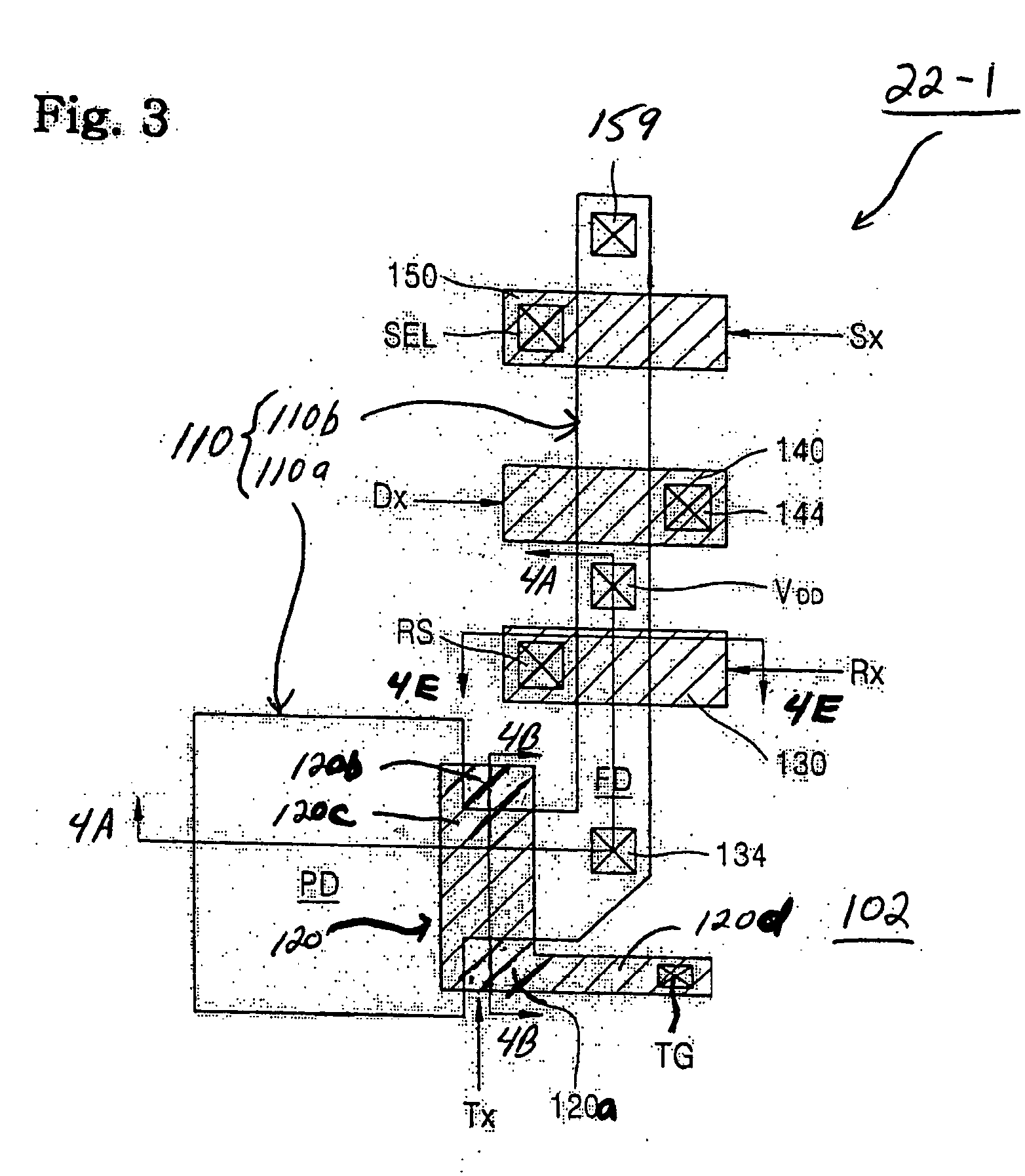 Solid state image sensor devices having non-planar transistors