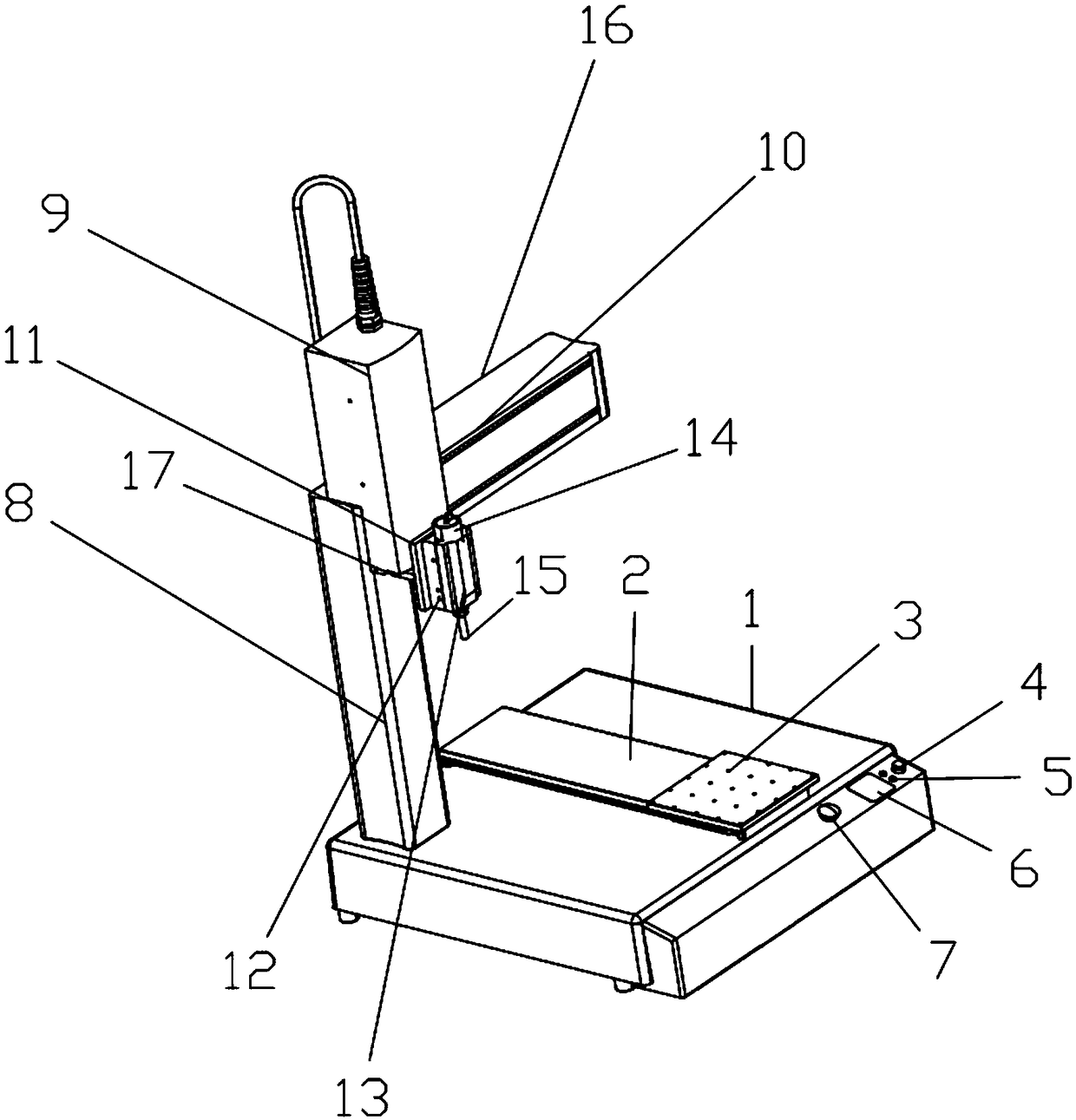 Three-axis ultrasonic welding device