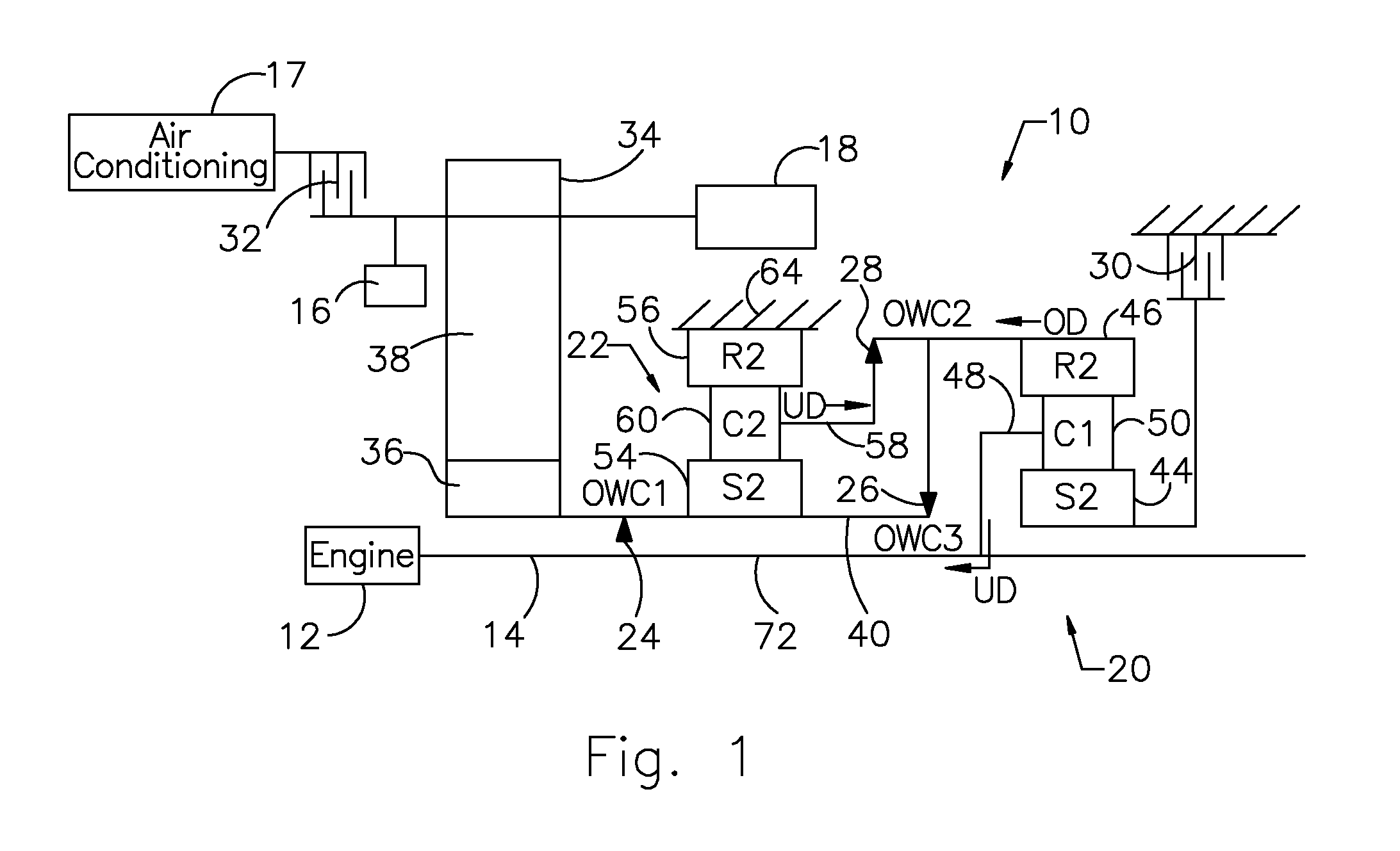 Vehicle accessory drive system