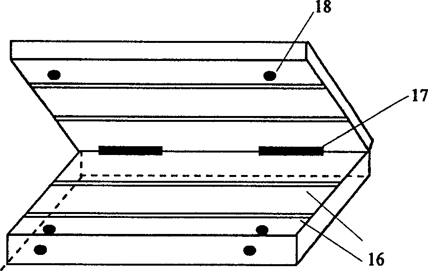 Polymer optical fiber characteristic parameter testing apparatus and its testing method