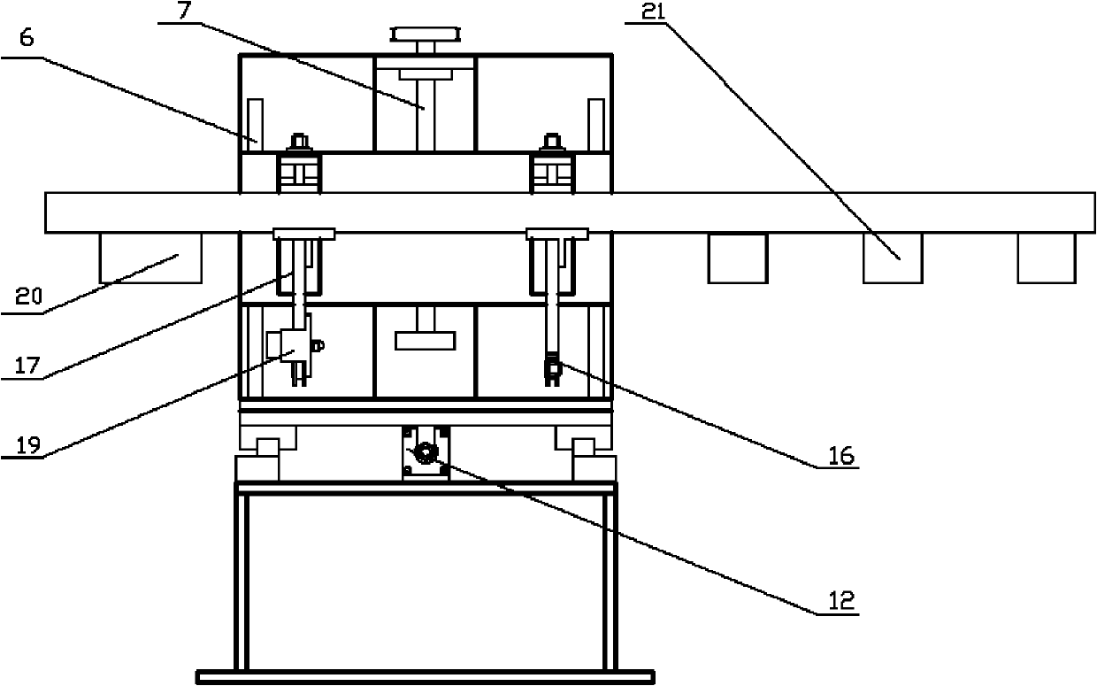 Welded pipe end straightness online detection device