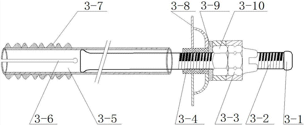 U-type steel bracket capable of actively stabilizing surrounding rock