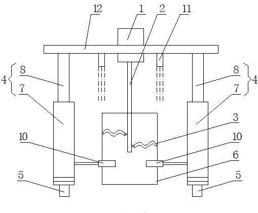 Movable stirring device