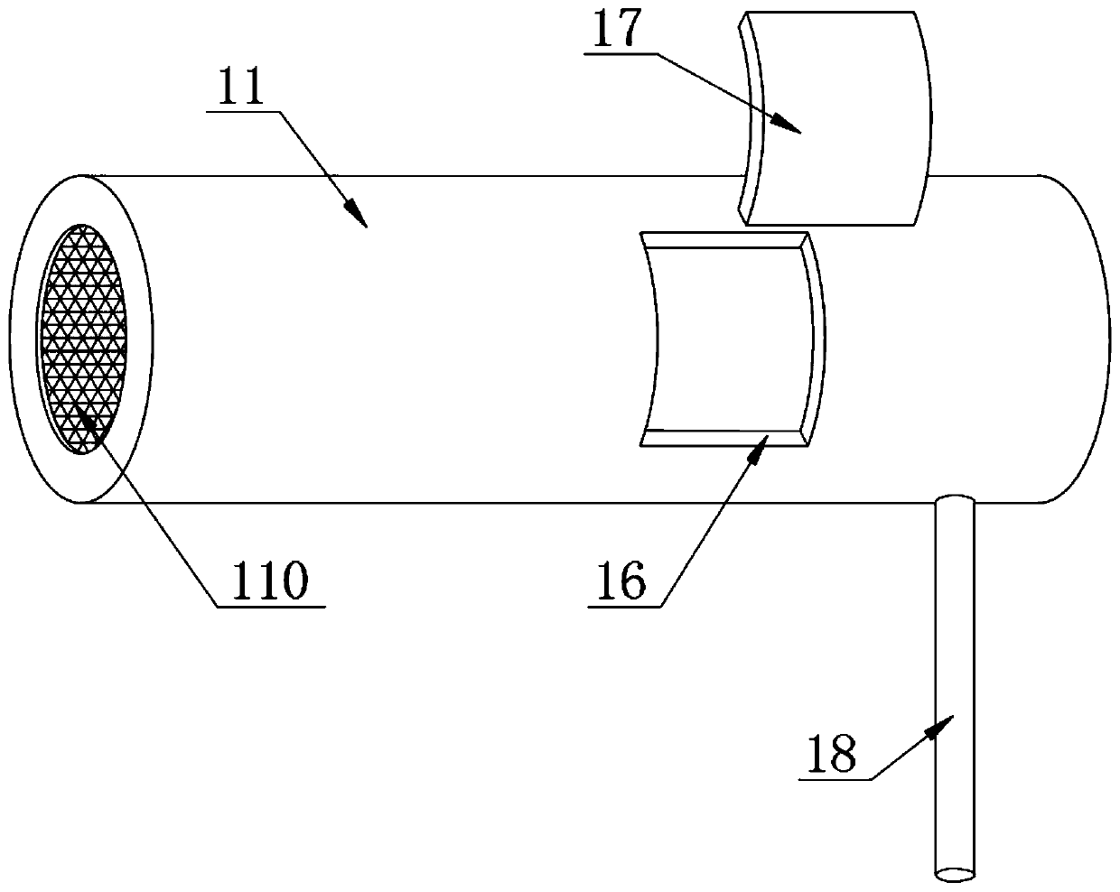 Novel clinical calculus removing device for hepatobiliary surgery