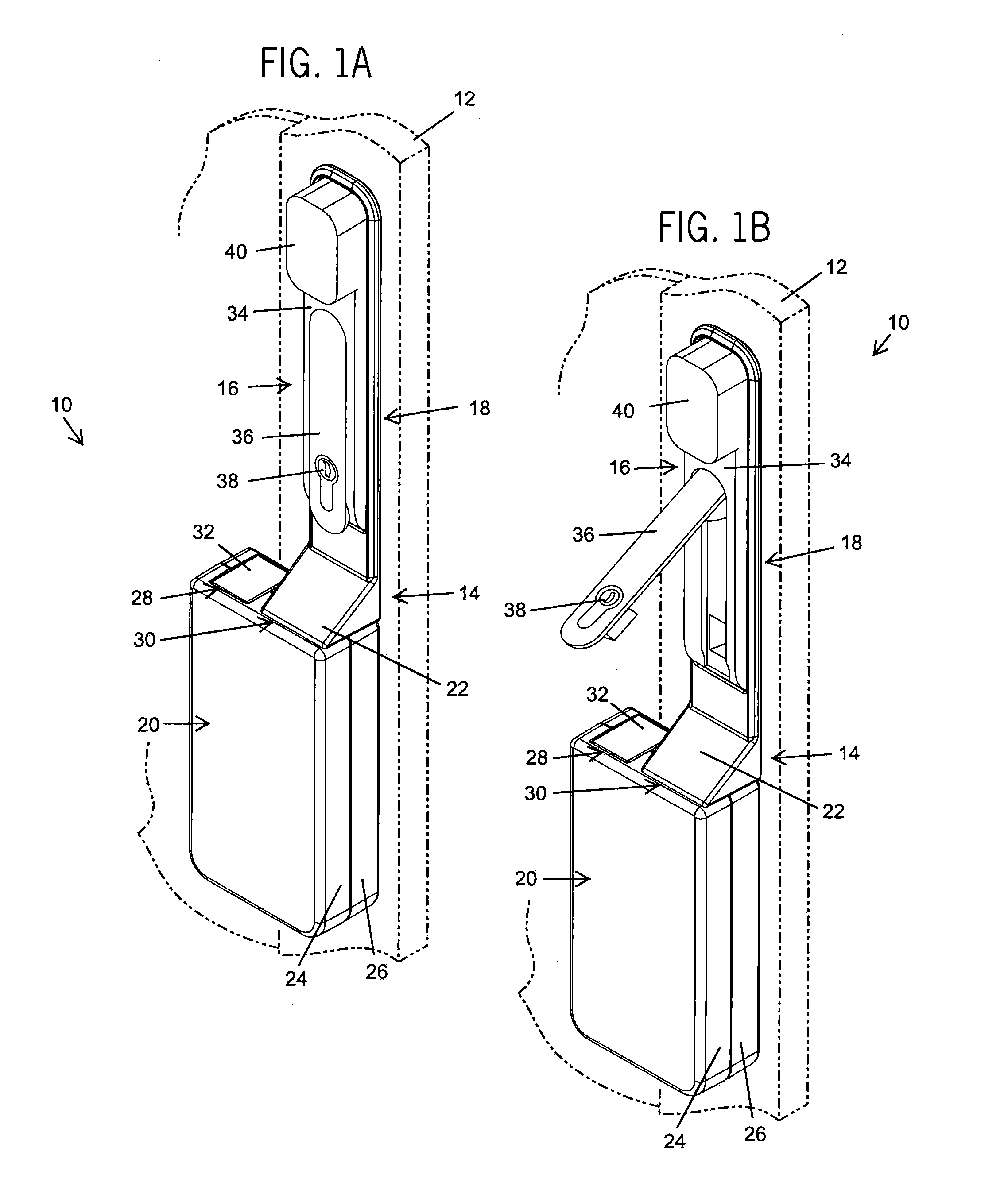 Enclosure Assembly for Securing a Door