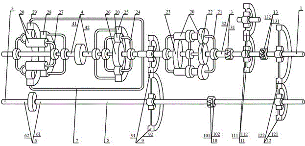 Compound type dual-cavity fluid coupling and actuator