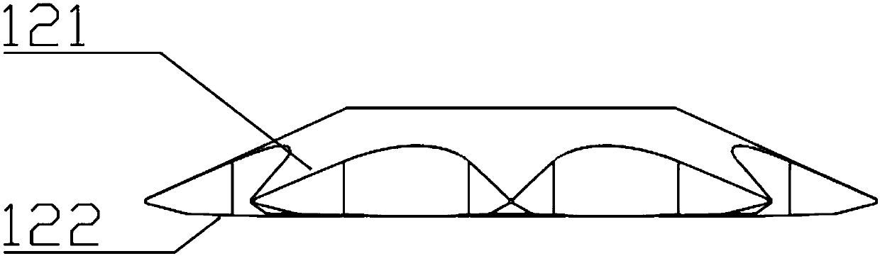 Hot runner flow dividing and side pouring method and mold