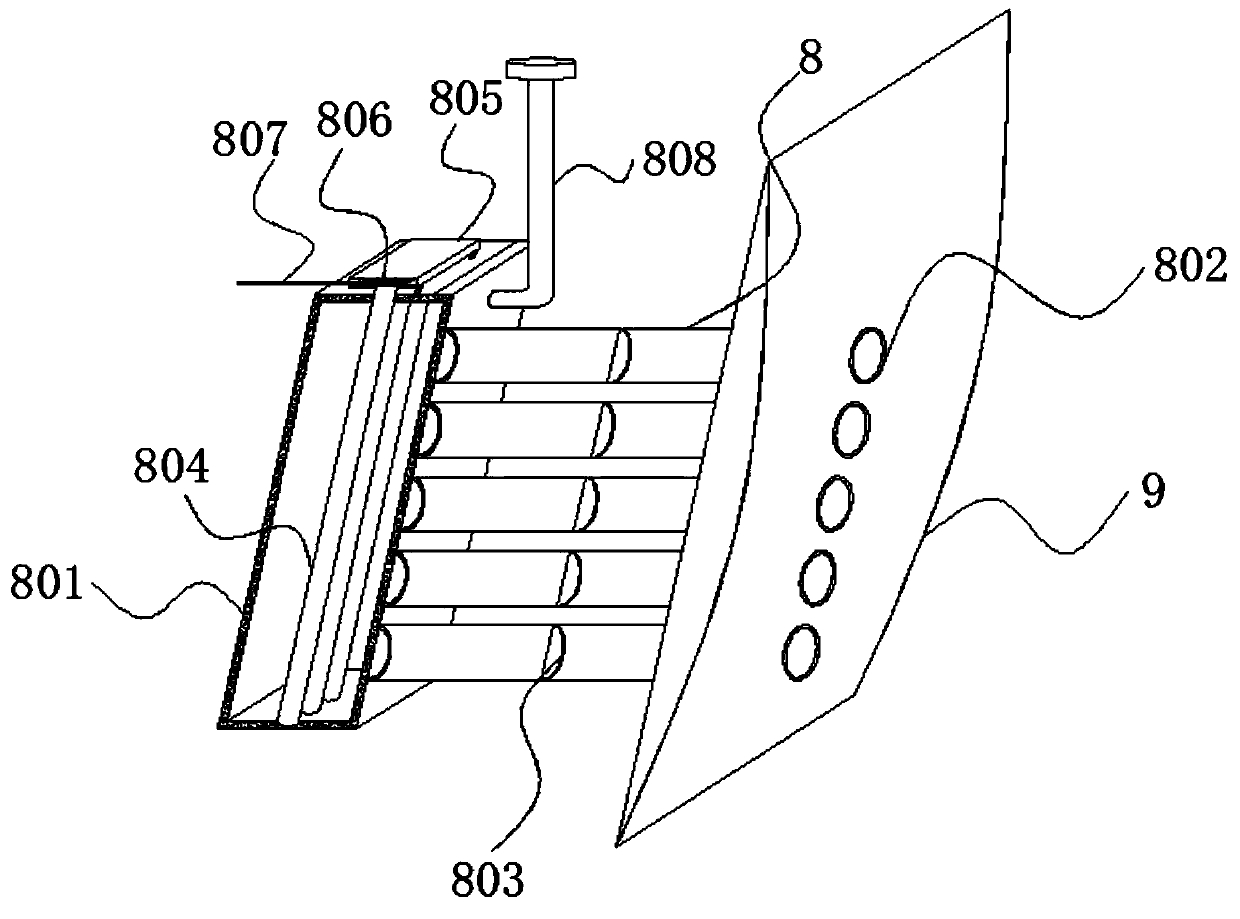 User information retrieval, classification and extraction device based on micro-service splitting