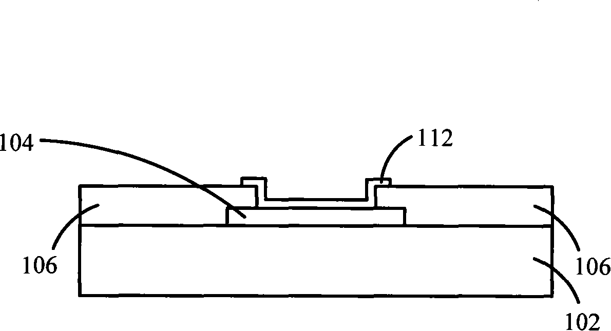 Wafer structure with buffer layer