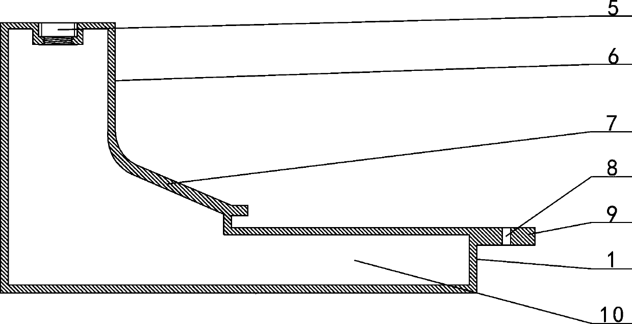 Simple plastic rescue pontoon