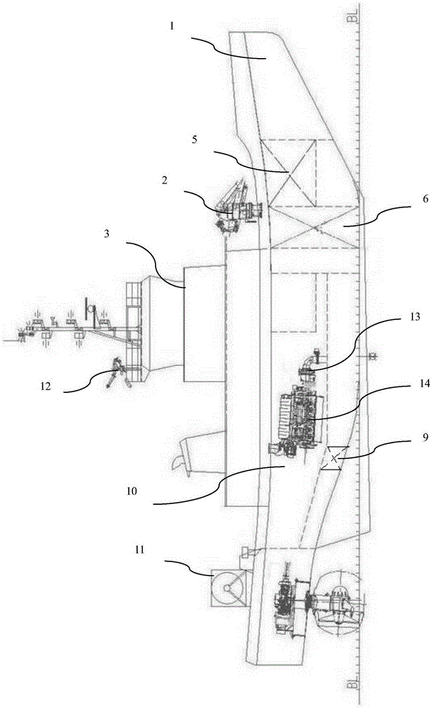 Multifunctional azimuth tugboat with oil slick recovery