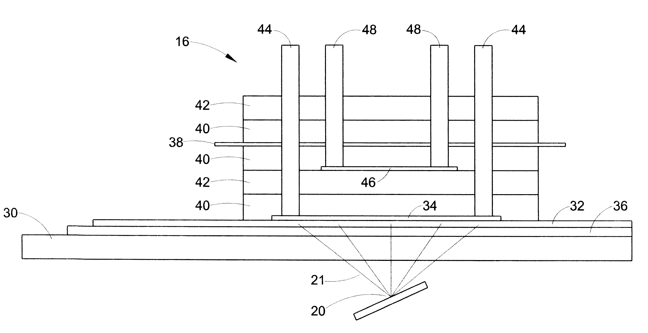 Artificial pulmonary capillary