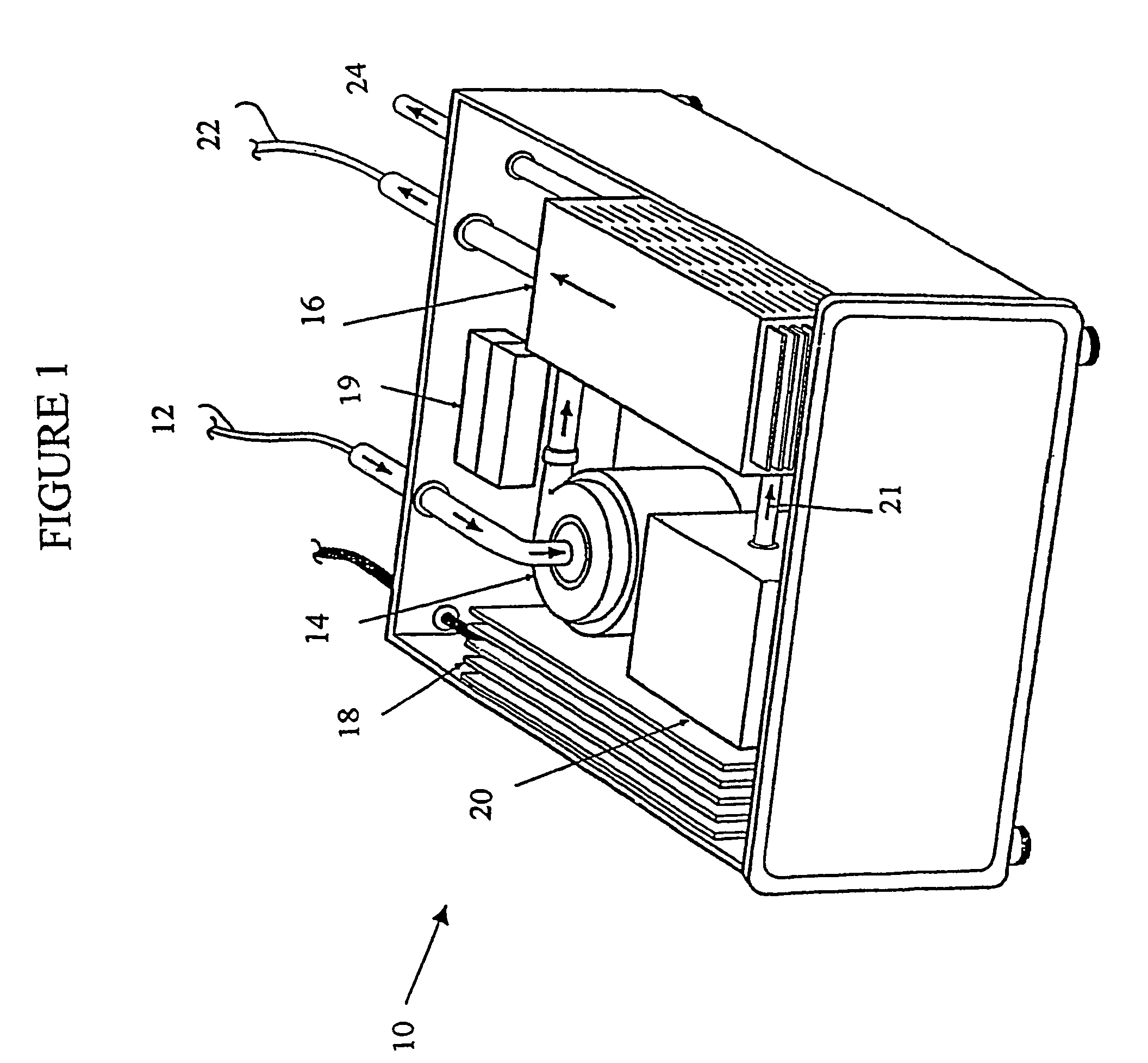 Artificial pulmonary capillary