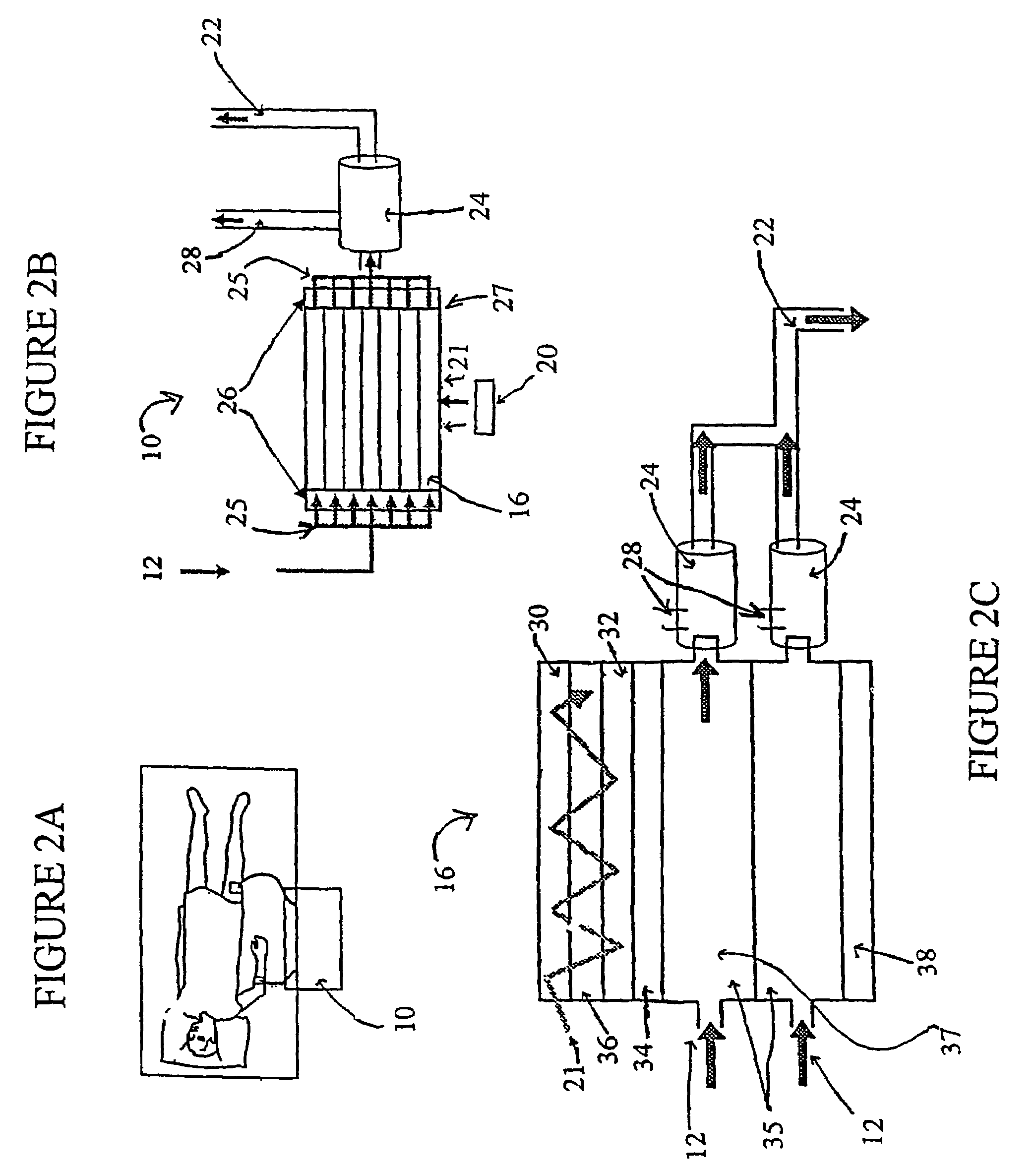 Artificial pulmonary capillary