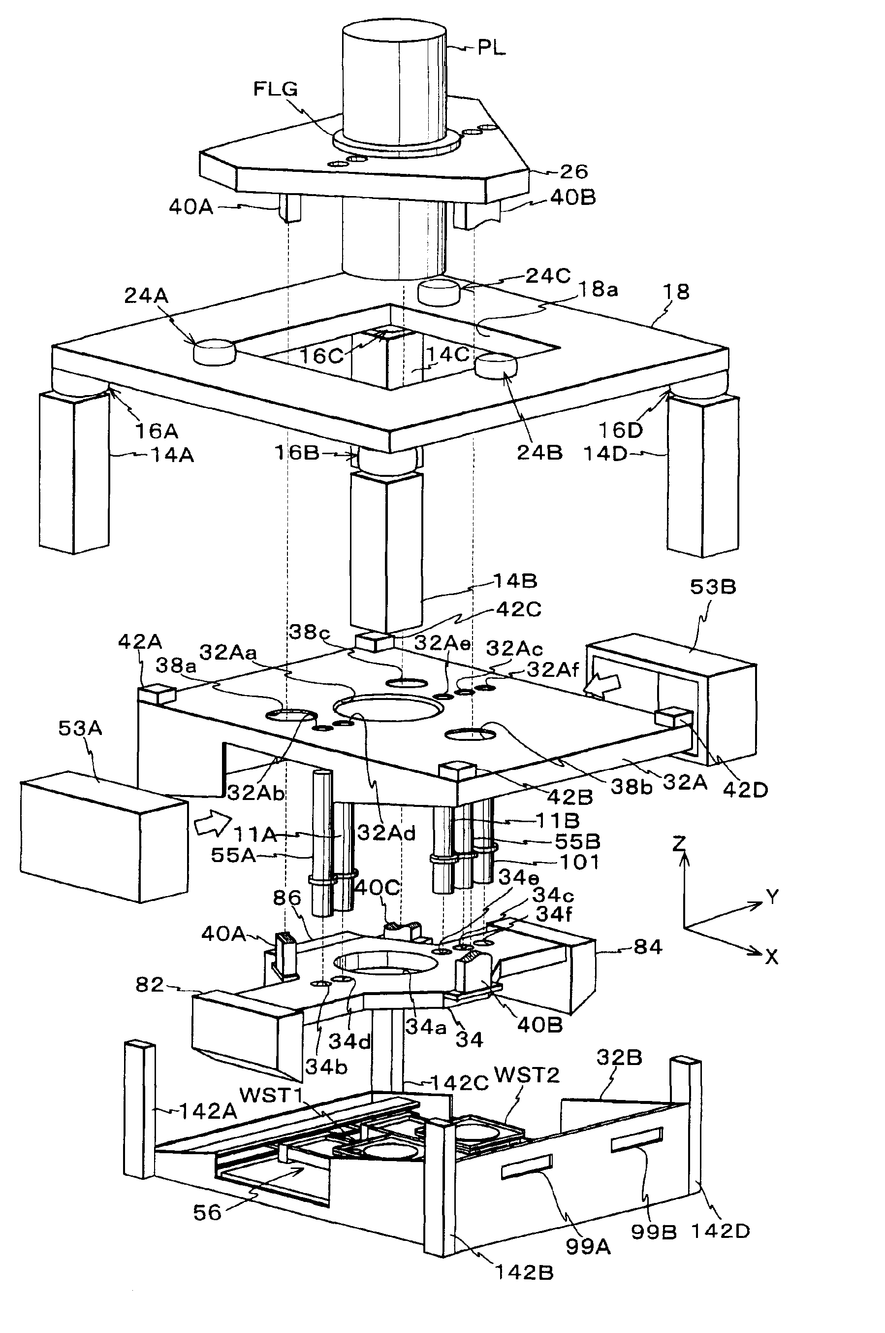 Exposure apparatus, substrate processing system, and device manufacturing method