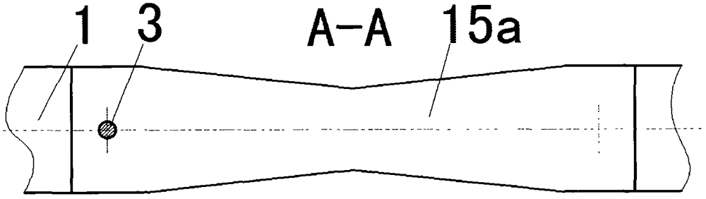 Trapezoid special-shaped leaf spring skeleton flexible joint