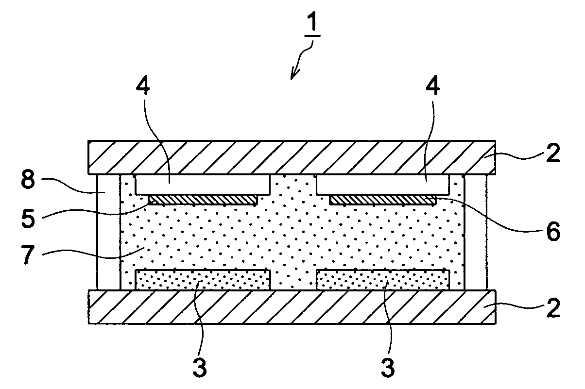 Display element and driving method thereof