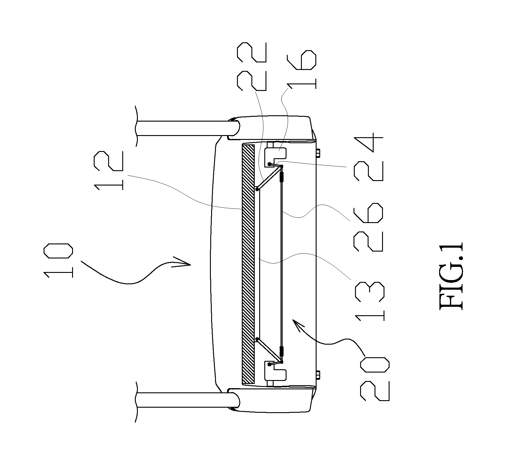 Cushioning mechanism of a treadmill