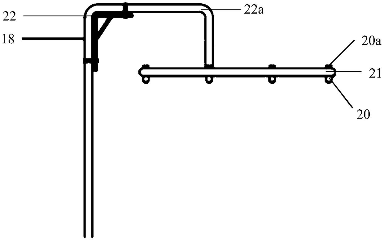 Roof greening water retention test apparatus and test method of flat roof