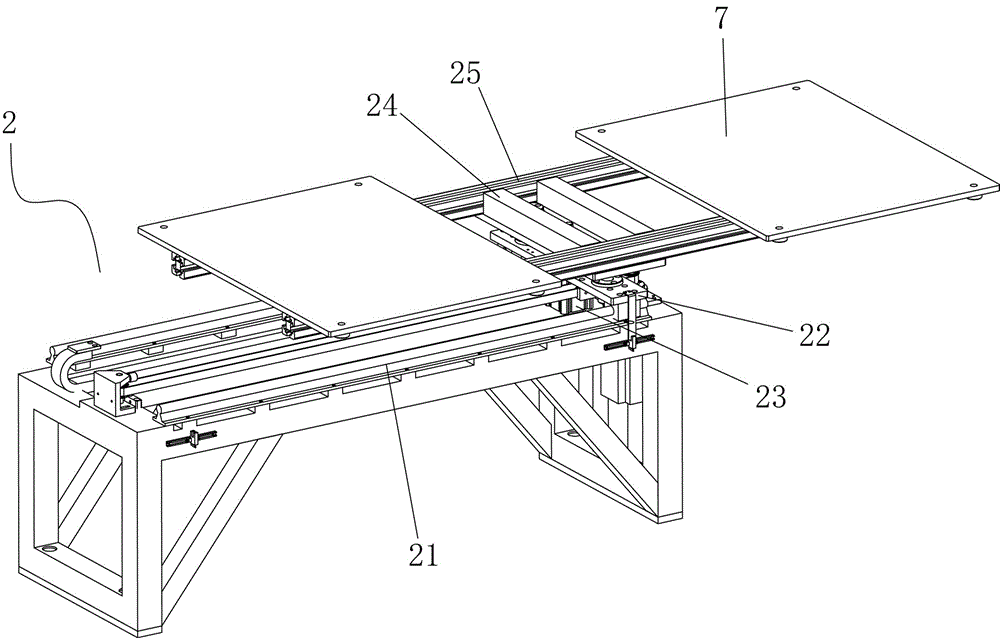 Full-automatic screen printing machine and production line thereof