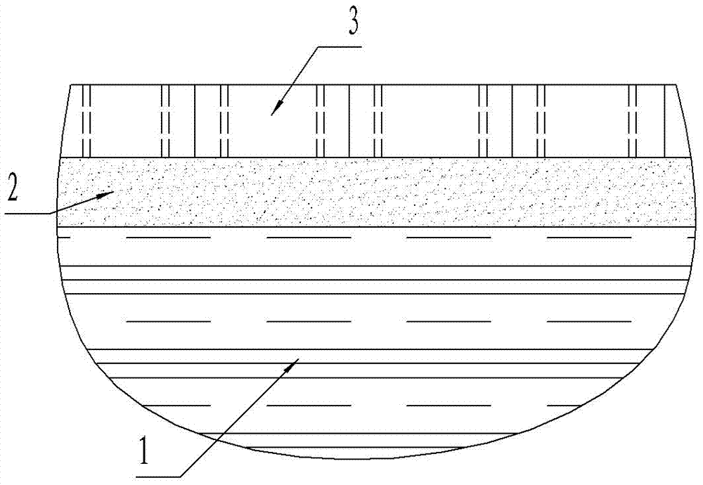 Waterproof anti-cracking footpath