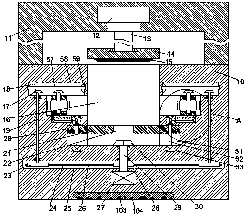 Advanced sewage deep treatment system