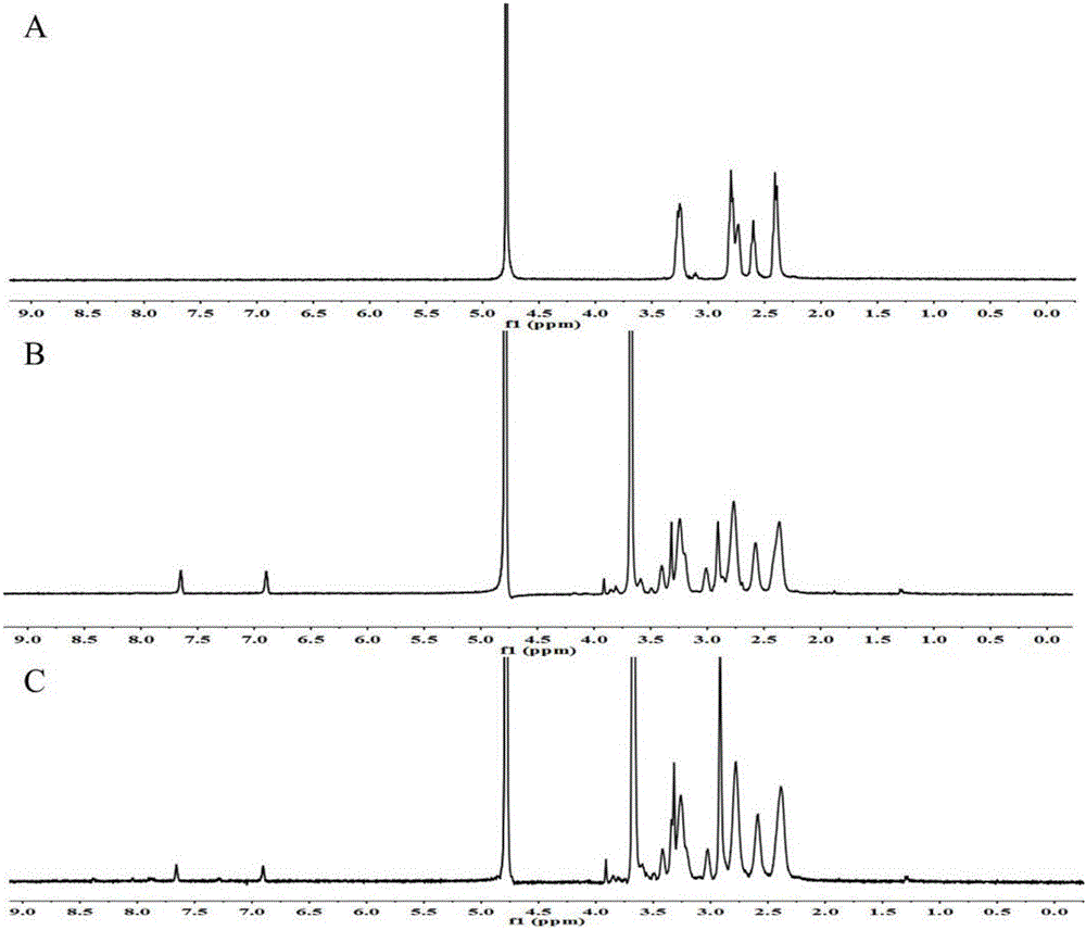 pH redox dual sensitive PAMAM (Polyamidoamine) targeted nano drug delivery carrier and preparation method thereof