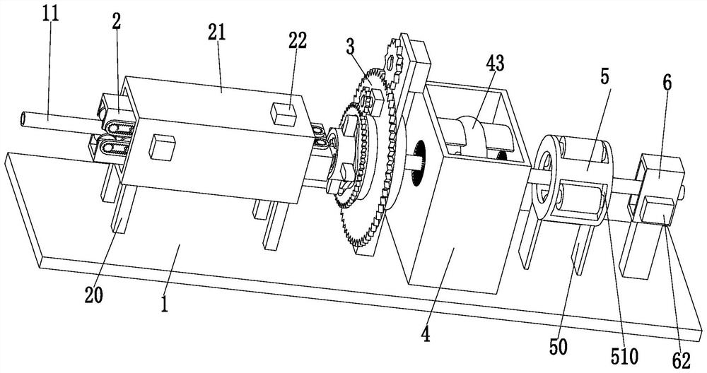 Scaffold steel pipe repairing and maintaining device